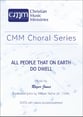 All people that on earth do dwell SATB choral sheet music cover